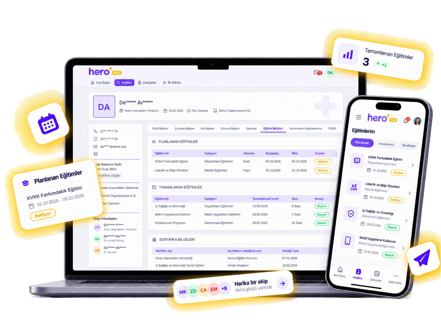 HeroHub Eğitim tanıtım görseli